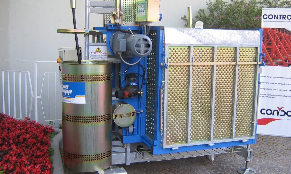Ponteggio con impianto di lubrificazione Beka Italgrease (10) impianti sistemi di lubrificazione motore automatica centralizzata